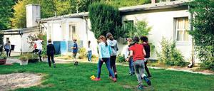 Toben und Spielen - im Kinderparadies direkt am Wannsee und unter Grunewaldbäumen geht das prima. 