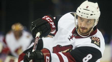 Tobias Rieder von den Arizona Coyotes.