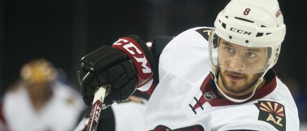 Tobias Rieder von den Arizona Coyotes.