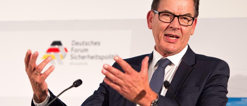 Bundesentwicklungsminister Gerd Müller (CSU).