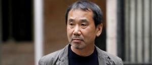 Der japanische Schriftsteller Haruki Murakami, Favorit für den Literaturnobelpreis, hier vor ein paar Tagen in Barcelona.