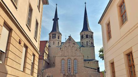 Blick auf den Dom zu Merseburg.