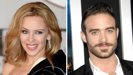 Die australische Sängerin Kylie Minogue und ihr Freund Joshua Sasse.