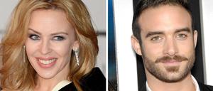 Die australische Sängerin Kylie Minogue und ihr Freund Joshua Sasse.