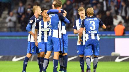 Ein Hertha-Spiel wird in Ultra HD übertragen.