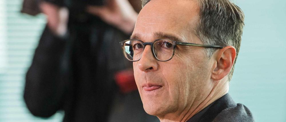 Heiko Maas hat immer wieder neuen Ärger mit einem alten Problem.