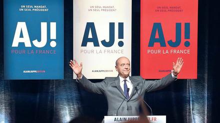 Ein alter Bekannter. Frankreichs früherer Premier Alain Juppé will es noch einmal wissen.