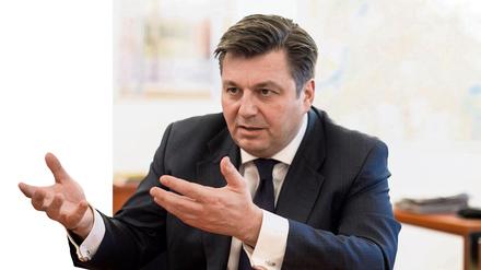 Muss um sein Amt fürchten: Bausenator Andreas Geisel (SPD). 