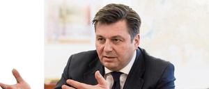 Muss um sein Amt fürchten: Bausenator Andreas Geisel (SPD). 
