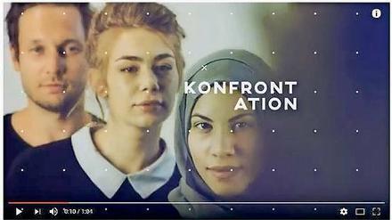 Das Reportage-Team von „Jäger und Sammler“. Nemi el-Hassan, r., und Autorin Ronja von Rönne, die hat sich allerdings schon wieder von „Funk“ verabschiedet.