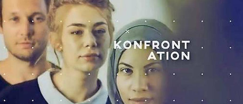 Das Reportage-Team von „Jäger und Sammler“. Nemi el-Hassan, r., und Autorin Ronja von Rönne, die hat sich allerdings schon wieder von „Funk“ verabschiedet.