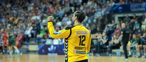 Viel Grund zum Jubeln: Silvio Heinevetter von den Füchsen Berlin.