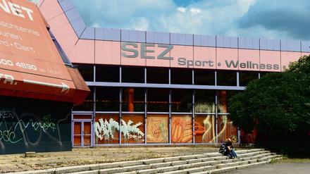 Das Sport- und Erholungszentrum SEZ verfällt langsam.
