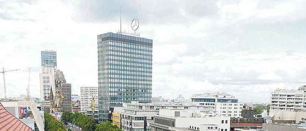 Zeichen der City West. Das Europa-Center am Breitscheidplatz gehört zu den bekanntesten Gebäuden der Stadt.
