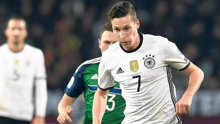 Freund des Balls. Draxler findet im Nationalteam die Spielfreude wieder.