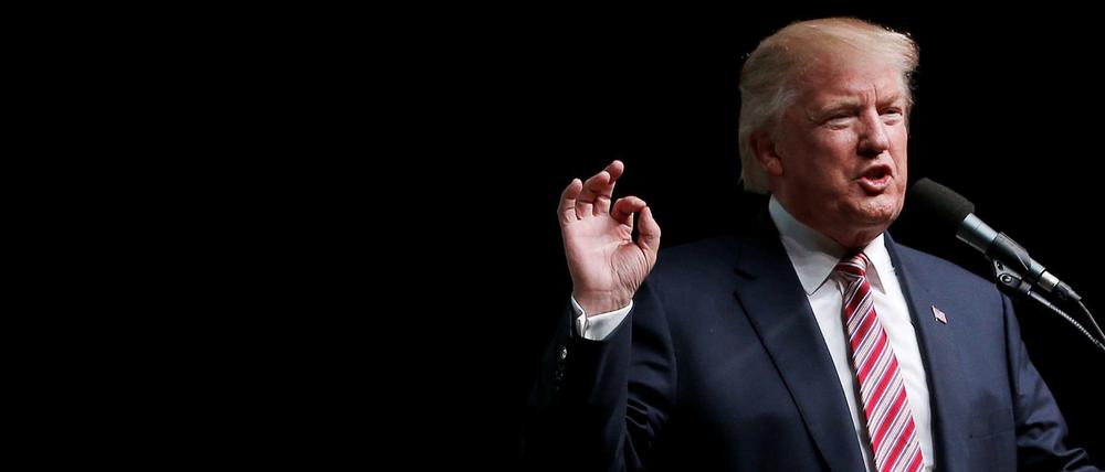 Fühlt sich befreit: US-Präsidentschaftskandidat Donald Trump