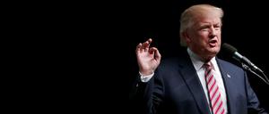 Fühlt sich befreit: US-Präsidentschaftskandidat Donald Trump
