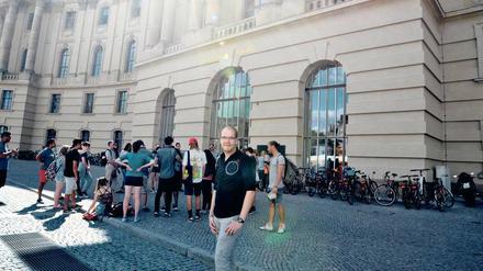 Praktischer Zugang. Über die Gewerkschaftsarbeit hat sich Chemielaborant Marco Fritz rechtlichen Fragen angenähert. Jetzt studiert er Jura.
