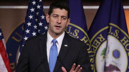 Paul Ryan, Präsident des US-Repräsentantenhauses, und führender republikanischer Politiker. 