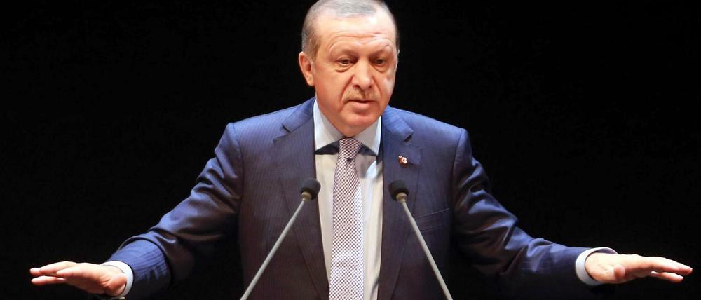 Recep Tayyip Erdogan, Präsident der Türkei.