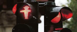 Eben war's noch grün.