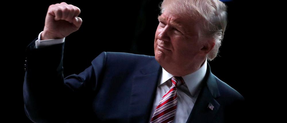 Gibt nicht auf - Donald Trump