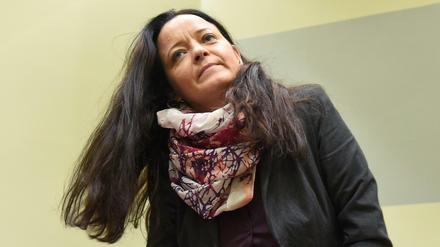 Beate Zschäpe vor Gericht in München.