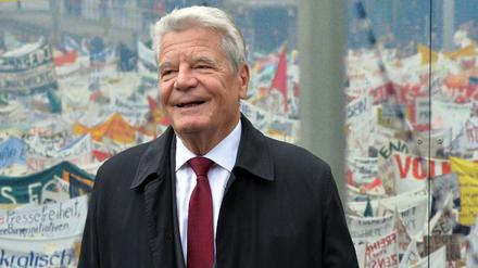 Er hat dem Amt wieder die Würde verliehen: Bundespräsident Joachim Gauck. 