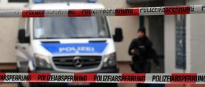 Bei der Durchsuchung der Wohnung wurde Sprengstoff gefunden. 