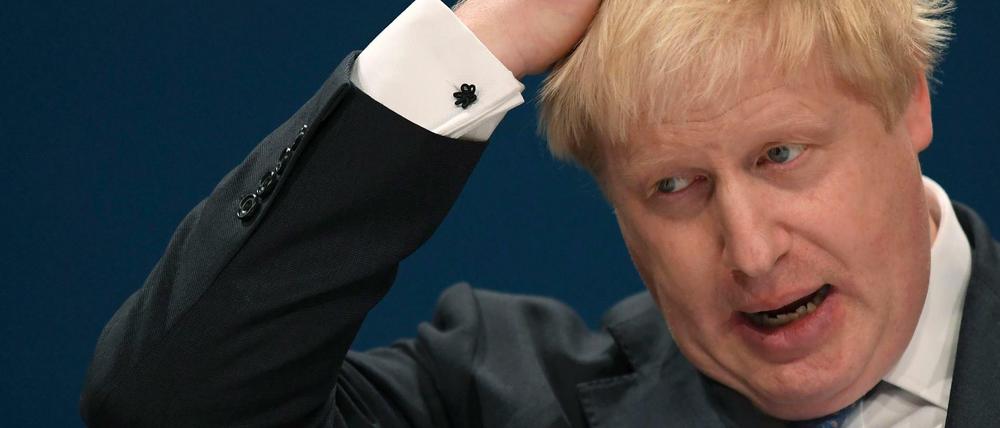Machtspiel mit dem Brexit? Der britische Außenminister Boris Johnson