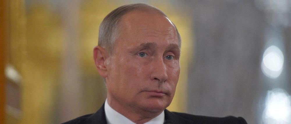 Für Erdogan hat er Zeit: Der russische Präsident Wladimir Putin.