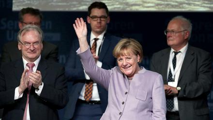 Bundeskanzlerin Angela Merkel (CDU). 