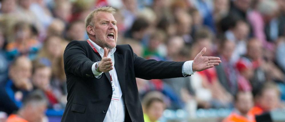 Aserbaidschans Trainer Robert Prosinecki.