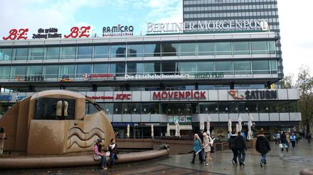 West-Berliner Wahrzeichen. Das Europa-Center feierte 2015 sein 50. Jubiläum.