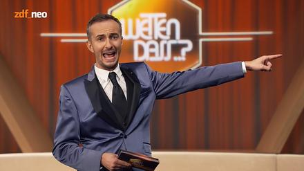 Selbst das ist keine Beleidigung: Jan Böhmermann versucht sich an "Wetten, dass...?"