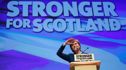 Nicola Sturgeon, Schottlands Regierungschefin, will noch mal über die Unabhängigkeit von Großbritannien abstimmen lassen.
