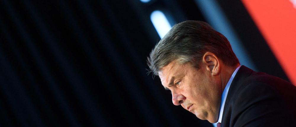 Favorit der mächtigen NRW-Genossen für das Amt des SPD-Kanzlerkandidaten: Parteichef Sigmar Gabriel.