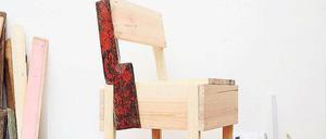 "Lampedusa-Stuhl" nach einem Enzo-Mari-Entwurf von Cucula.