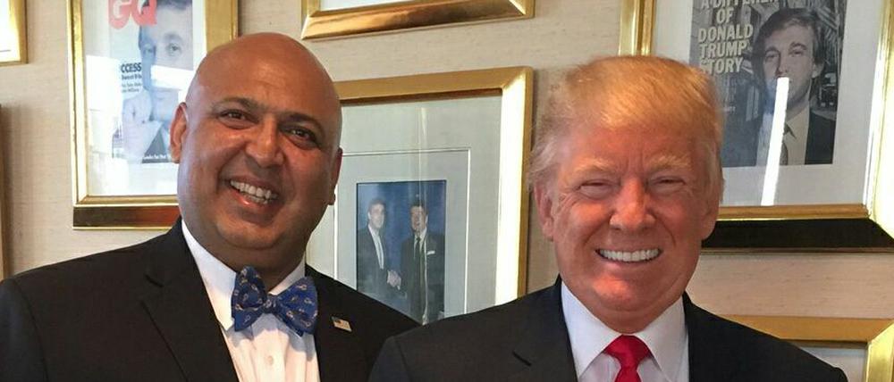Die Stimme ist Donald Trump sicher. Sajid Tarar hat die Gruppe „Muslime für Trump“ gegründet und durfte beim Nominierungsparteitag der Republikaner in Cleveland sogar ein Grußwort sprechen.