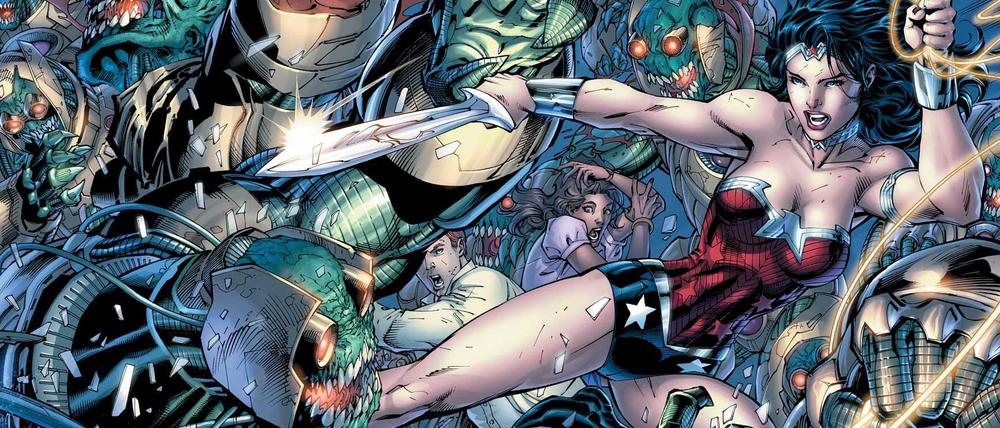 Heldin und Projektionsfläche für männliche Fantasien: Wonder Woman in einer aktuellen Neuinterpretation.