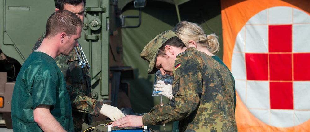Auch Soldaten könnten künftig bei der Versorgung von Anschlagsopfern miteinbezogen werden.