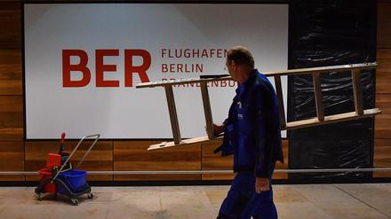 Noch immer Baustelle: Der Hauptstadtflughafens BER 