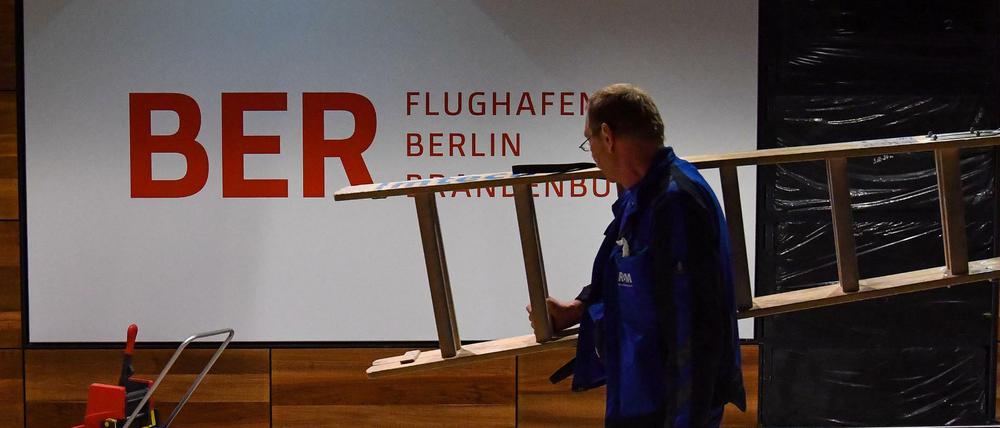 Noch immer Baustelle: Der Hauptstadtflughafens BER 