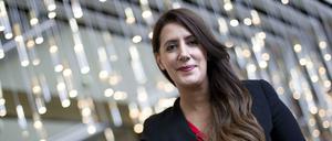 Halbe Millionärin. Die Schriftstellerin Dolores Redondo in Barcelona.