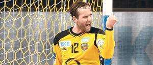 Hat sich entlockt. Silvio Heinevetter hält bei den Füchsen gerade wieder herausragend. 