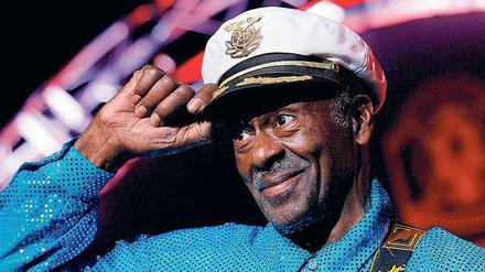 Alt wie ein Clown. Chuck Berry bei einem Auftritt im Jahr 2007. 