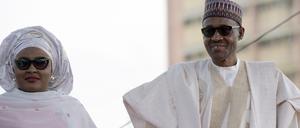 Das Ehepaar Buhari.