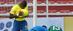 Balla balla, baby! Enner Valencia feiert ein Tor in der WM-Qualifikation.
