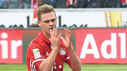 Steht alles andere als sinnbildlich für die Krise, in dieser Szene aber schon: Joshua Kimmich.