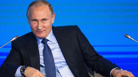 Wladimir Putin, Präsident Russlands.